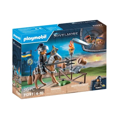 Chevalier et accessoires d'entrainement PLAYMOBIL