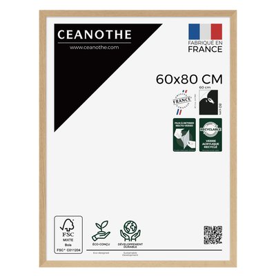 Cadre Photo 60x80 Cm Chêne TARA CEANOTHE