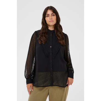 Chemise à manches longues KAFFE CURVE