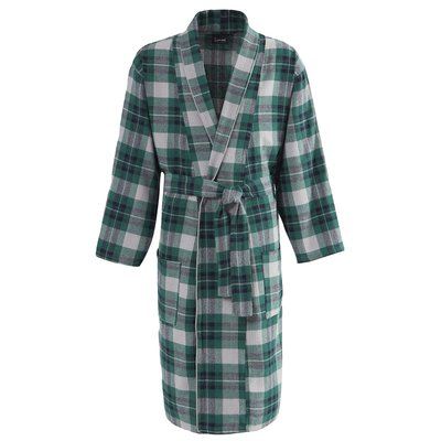 Robe de chambre mixte en flanelle BLACK HILLS SENSEI MAISON