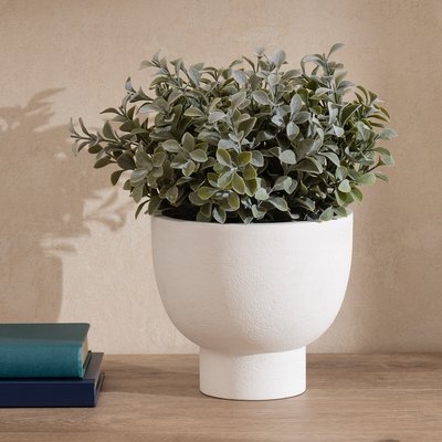 37cm Artificial Foliage in Footed Pot SO'HOME