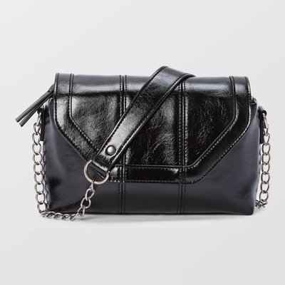 Mini sac bandoulière en vinyle MONOPRIX