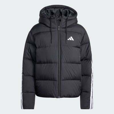 Doudoune À Capuche 3 Bandes Essentials Climawarm Doudoune À Capuche 3 Bandes Essentials Climawarm ADIDAS SPORTSWEAR