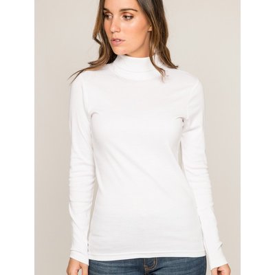 Sous Pull Col Roulé Pur Coton Peigné Fusee DONA LISA