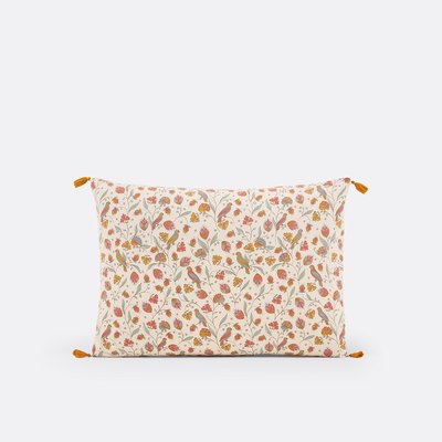 Bertille Floral 100% Cotton Pillowcase LA REDOUTE INTERIEURS