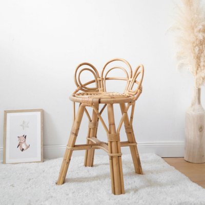 Tabouret enfant en rotin - BALI SAUDARA COLLECTIONS