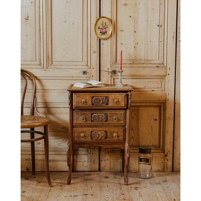 Petite commode en bois Garance N°636 - Bon état DEBONGOUT