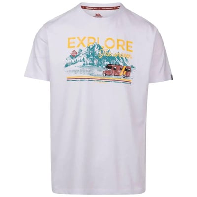 T-shirt motifs montagne et camping-car THELON TRESPASS