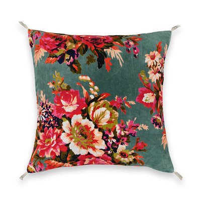Housse de coussin GOLTY vert cèdre AM.PM