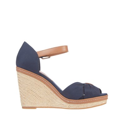 Sandali con tacco a zeppa ELENA TOMMY HILFIGER
