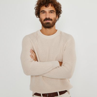 Pull beige homme La Redoute
