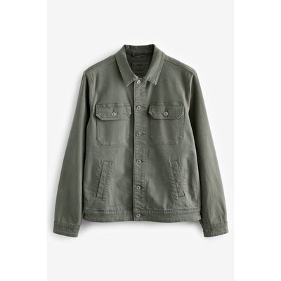 Veste camionneur en jean coupe classique NEXT