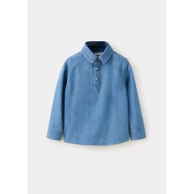 Chemise denim coton MANGO BABY