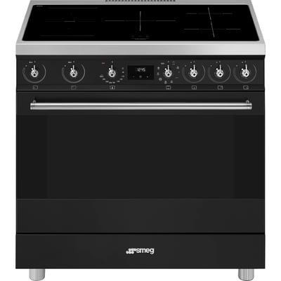 Piano de cuisson induction 5 feux 90 cm C9IM SMEG