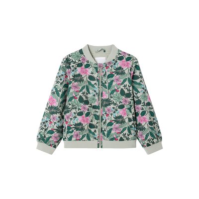 Blouson style bomber motifs fleurs VERTBAUDET