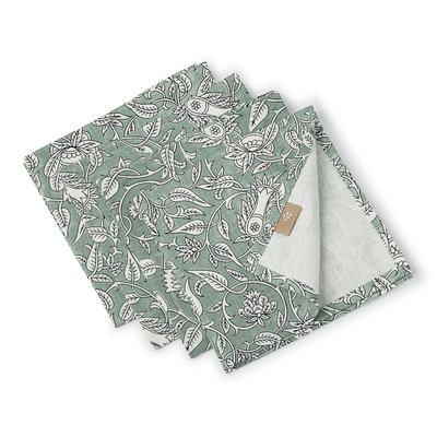 Serviette de table (x4) toile de coton NOIDA FEBRONIE