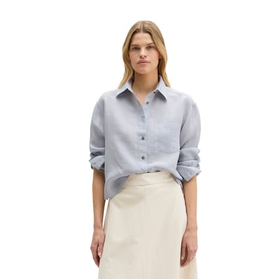Blouse en lin regular avec fonction de refroidissement naturel MARC O'POLO