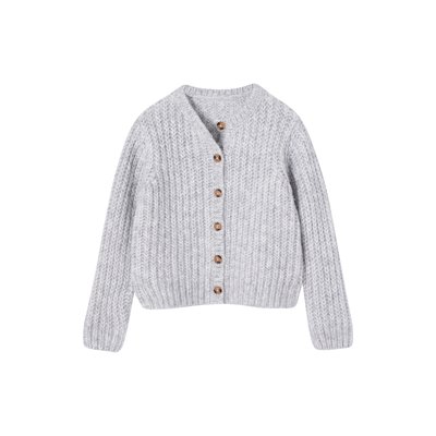 Gilet loose en maille mousseuse VERTBAUDET