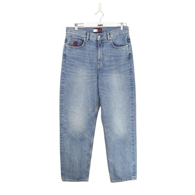 Jean droit en coton - Très Bon État TOMMY HILFIGER