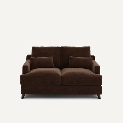Canapé compact 2 places velours chenille, Alwine AM.PM