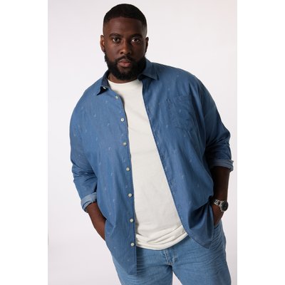 Chemise en jean à manches longues. STHUGE