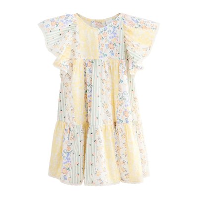 Robe imprimée à volants NEXT