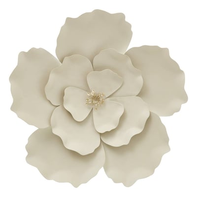 Décoration murale fleur en métal FLOK ATMOSPHERA