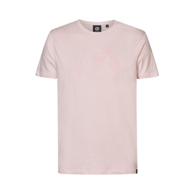 Plain Cotton T-Shirt with Crew Neck PETROL INDUSTRIES