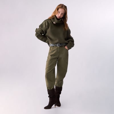 Pull Col Roulé avec Découpes LIU JO