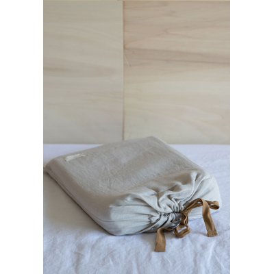 Housse de couette en lin lavé fermeture large ouverture, Les Essentiels GABRIELLE PARIS