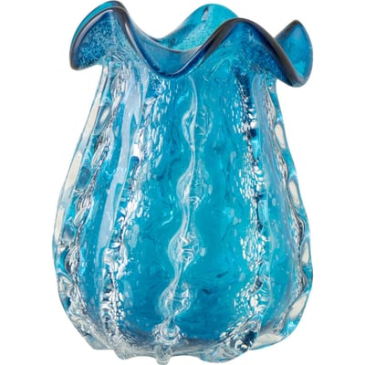 Vase en verre ondulé RECOLLECTION