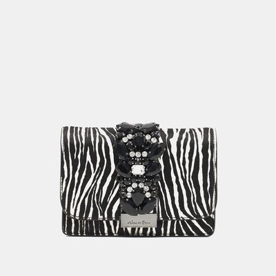 Sacoche en cuir avec détail bijou ALMA EN PENA
