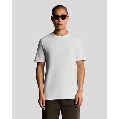 T-shirt maille jacquard dobby LYLE & SCOTT