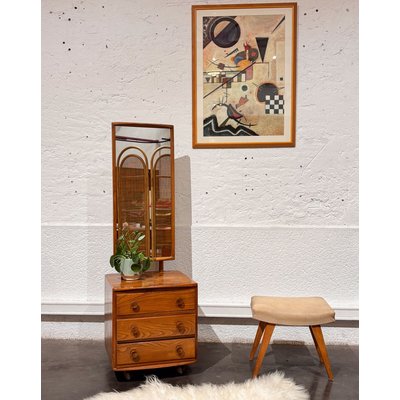 Coiffeuse en bois Louise N°144 - Bon état DEBONGOUT