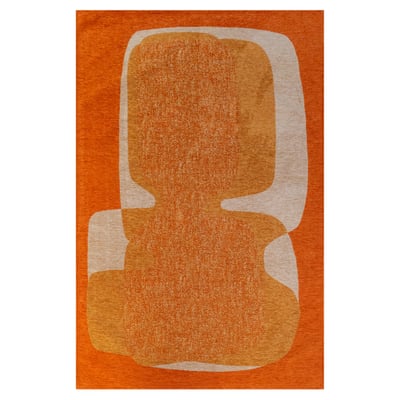 Tapis salon et chambre moderne tissé plat TOUC TOUC NOVATREND
