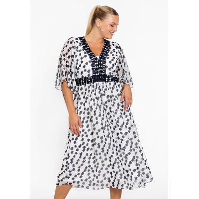 Robe avec imprimé à pois YOEK