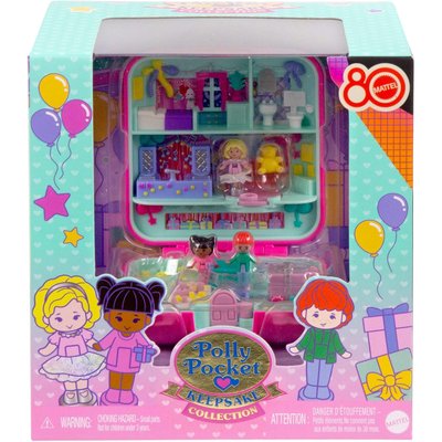 Polly Pocket - Coffret emblématique 80ème anniversaire de Mattel MATTEL