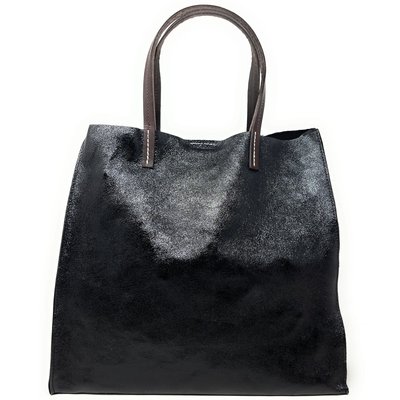Sac à main en cuir italien SILVER OH MY BAG