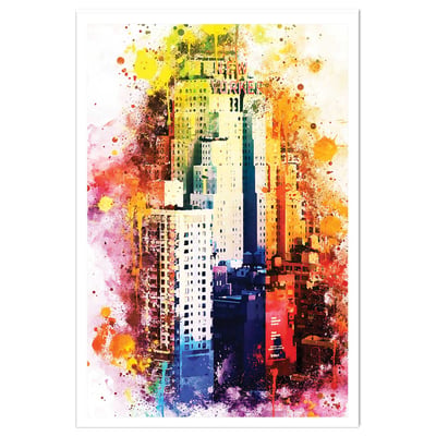 Poster the new yorker flash vision HEXOA