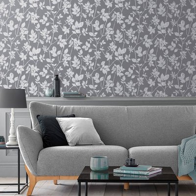 Papier peint Luna Grey & Pink Gold GRAHAM ET BROWN