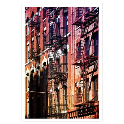 Affiche urbaine new york west side story HEXOA
