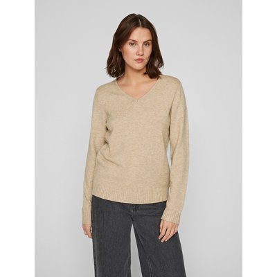 Pull col v en fine maille VILA