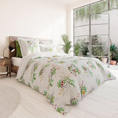 Housse de couette satin de coton 120 fils CLEMATITES GARNIER-THIEBAUT