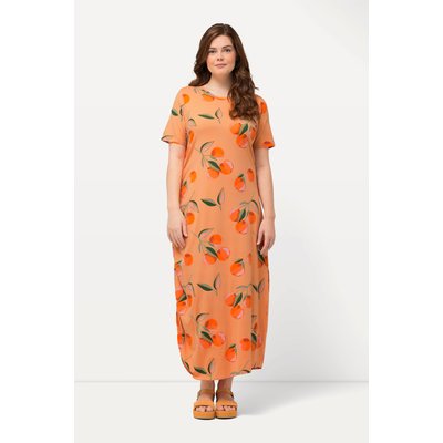 Robe maxi à imprimé pêche en coton bio ULLA POPKEN