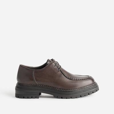 Derby en cuir FREDINE TEXTO