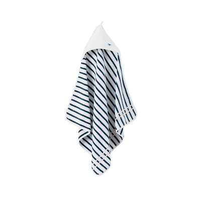 Cape de bain coton bio O DOUCE CARRE BLANC