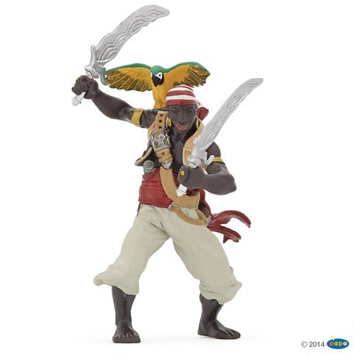 Figurine Pirate aux sabres PAPO