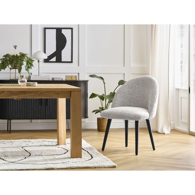 Lot de 2 chaises tissu chiné, LALIE BOBOCHIC