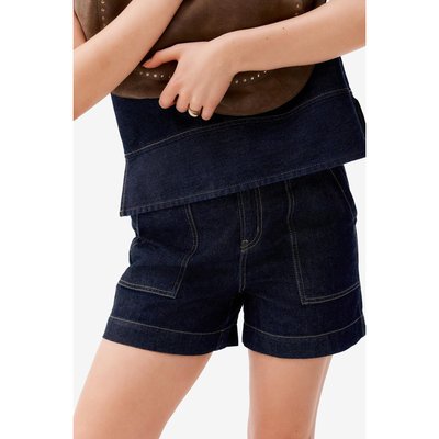 Short léger en jean style militaire NEXT