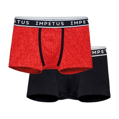 PACK DE 2 BOXERS junior en coton et modal IMPETUS JUNIOR